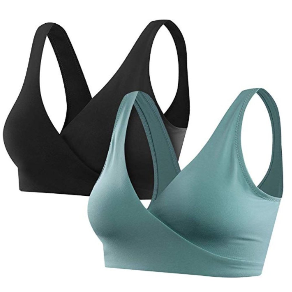 Seamless Sleep Bra for Nursing & Maternity, 2ct